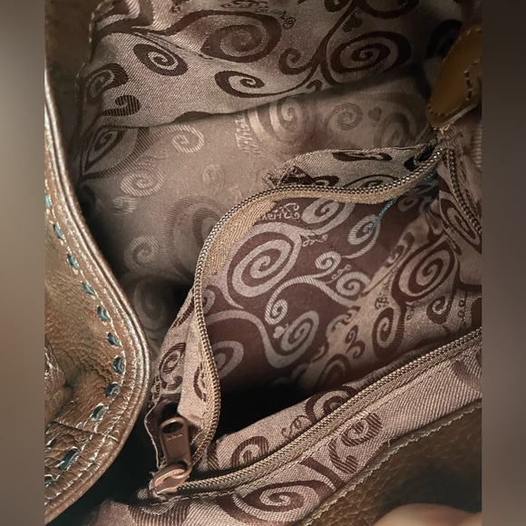 Brighton *NEW* Genuine Leather Shoulder Bag. Size OS - Picture 6 of 16